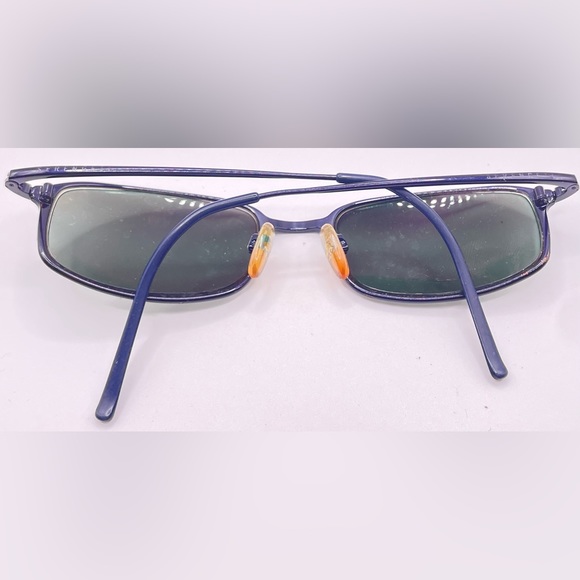 Vintage Serengeti Paseo GG6803 Blue Purple Oval Sunglasses Frames Only - Picture 4 of 8